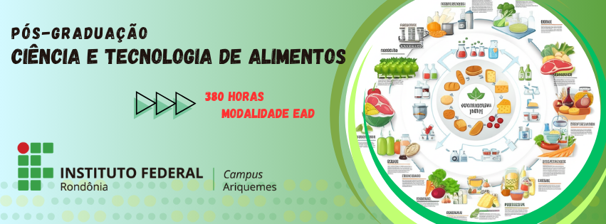 Imagem com informações da Pós