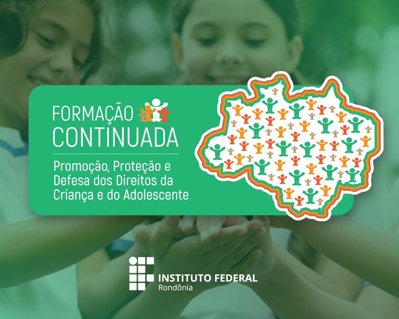 Curso de Formação Inicial e Continuada (FIC) de Robótica Educacional para a Educação Básica, com robôs, imagens meramente ilu